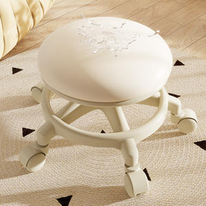 Tabouret mobile silencieux Wanxiang, petit tabouret, <span class=keywords><strong>chaise</strong></span> coulissante paresseuse pour la maison, longue <span class=keywords><strong>assise</strong></span>, non fatigante - Product Image 6