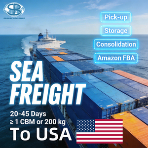 Agente de Carga Marítima de China a Estados Unidos y Canadá, Envío LCL Express DDP DDU Puerta a Puerta, Servicios de Logística, Entrega <span class=keywords><strong>Amazon</strong></span> FBA - Product Image 1