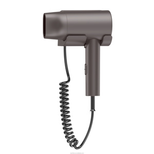 Sachikoo Professional 1600W Foldable Plastic <strong>Wall</strong>-<strong>Mounted</strong> Hair <strong>Drier</strong> with High-Speed Styling for Hotel &amp; Household Use - Product Image 2
