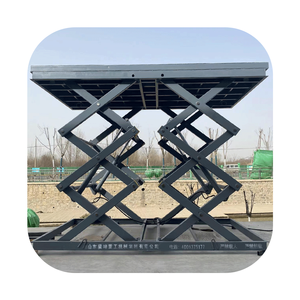 전문 5000kg 용량 고정 유압 가위 자동차 리프트/고정 가위 리프트 플랫폼 판매 - Product Image 5