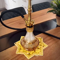 Nouveau design 2026 Tapis en silicone haut de gamme pour chicha, style allemand, coloré et antidérapant