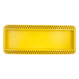 Tabla de balancín de goma de 44x17x3.5cm con placa de acero para equipos de juegos al aire libre, capacidad de carga de 500 libras - Product Image 3