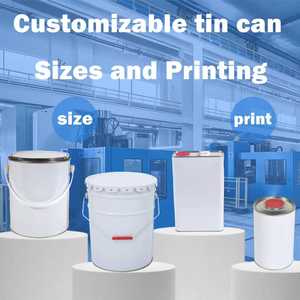 Runlin xây dựng <span class=keywords><strong>0.5L</strong></span> vuông tinplate lon với vít-on bìa cho dầu ô liu thực phẩm dầu Sữa snack hạt cà phê hạt bao bì có thể - Product Image 4