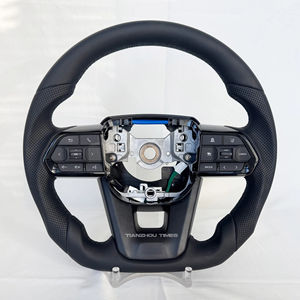 Volante para Toyota Hilux Vigo Revo N70 N80 Rogue Hiace Prius Celica <span class=keywords><strong>Rav</strong></span> <span class=keywords><strong>4</strong></span> Xa30 Innova Crown Vitz Lc100 Sienna Carbon - Product Image 2