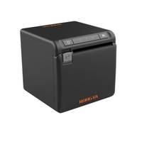 Kongta ACE H2 Printer penerimaan termal, Printer Mini Premium hitam, solusi cetak POS kecepatan tinggi