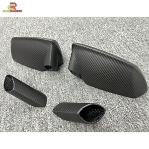 TYPE-Matte Carbon Fiber Replacement Side <b>Mirror</b> Cover for Lambo Aventador LP700 2011-2015 Carbon Rear <b>Mirror</b> Cap <b>Shell</b> Car Parts - Product Image 4