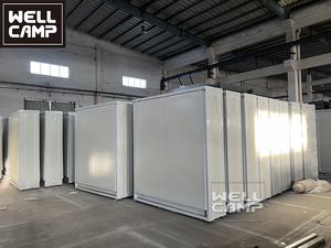 Casa Móvil Plegable y Expandible WELLCAMP, Casa Modular Prefabricada, Casa Pequeña Portátil, Vivienda Lista para Usar <span class=keywords><strong>en</strong></span> Indonesia, <span class=keywords><strong>Bali</strong></span> - Product Image 6