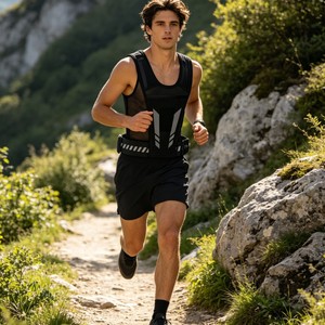 Chaleco Deportivo para Hombre OEM, Transpirable, de Malla, Ajustable, con Soporte, para Ciclismo al Aire Libre, con Espacio para Mochila - Product Image 2
