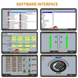 Vente en gros d'usine, kits complets d'alignement des pneus de voiture, de bus et de camion 3D à quatre roues, avec pince et équipement, meilleur prix de vente - Product Image 5