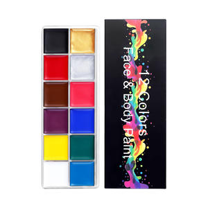 Ensemble de crayons de peinture à l'huile lavables avec logo personnalisé pour le visage et le corps, comprend un design unique avec logo personnalisé - Product Image 1