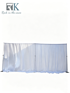 Wholesale Pipe and Drape Aluminum <b>Standing</b> Curtain System <b>Backdrop</b> Pipe Kit for <b>Wedding</b> Event Parties - Product Image 1