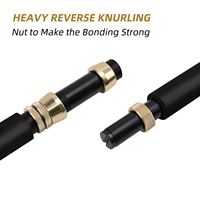 Joran Pancing Laut Dalam Daya Tinggi 130LB 1.69m Super Keras untuk Memancing Ikan Besar, 2 Seksi, Bahan Fiberglass
