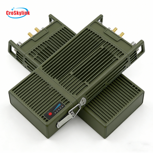 Radio maillée IP sans fil 180 km pour réseau ad hoc mobile et surveillance vidéo - Product Image 5