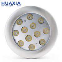 Luz LED RGB Sumergible IP68 para Interiores y Exteriores, 9W, Blanco Cálido, Entrada de 12V, para Piscina, Jardín, Estanque, Uso Subacuático, Regulable