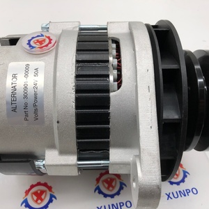 Alternador de 24 V 45 A 300901-00009 652610-17173 A000010A Compatible con Motor DE12 DV11 - Product Image 5