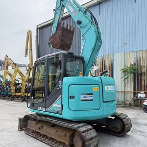 Excavadora Mini Kobelco SK75 Original Usada, Modelos SK30SR-SK70SR, 7 Toneladas, Cucharón de 0.4m, Bomba Kawasaki - Product Image 1