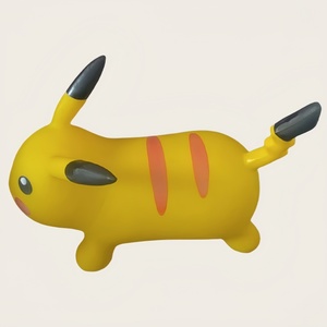New <span class=keywords><strong>Pikachu</strong></span> <span class=keywords><strong>Inflatable</strong></span> đồ chơi động vật cho trẻ em có tính năng một đặc biệt đuôi cưỡi trên một đồ chơi ngoài trời - Product Image 2