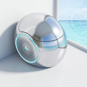 Toilette intelligente de luxe entièrement automatique en argent électroplaqué, à poser au sol, avec capteur de chasse d'eau en forme de S et télécommande intelligente - Product Image 5
