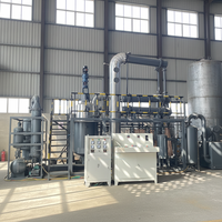 Usine de recyclage d'huiles moteur usagées à haute efficacité de 5 à 10 TPD pour la récupération d'huiles de base industrielles
