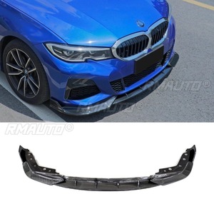 <b>Car</b> Front Bumper Lip <b>Diffuser</b> Spoiler Glossy Black Modification Part for BMW 3 Series G20 FD 2020-2022 Bumper Protector Body Kit - Product Image 4