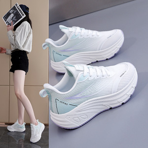 2025 nuevo estilo deportivo estilo Casual <span class=keywords><strong>Mujer</strong></span> Deporte moda correr deportes zapatos alta calidad <span class=keywords><strong>mujer</strong></span> salida personalizada zapatillas - Product Image 1
