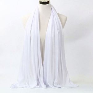 Good Quality Wraps Soft Shawls Chiffon Scarves Hijabs Fashion Muslim Scarf <b>Hijab</b> Large Size Plain Women - Product Image 2