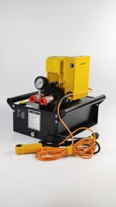 VHCP1011 มอเตอร์ไร้แปรงถ่าน ปั๊มไฮดรอลิกไฟฟ้า 1.1KW ชุดจ่ายพลังงานไฮดรอลิกสองขั้นตอน คล้ายกับ ENERPAC - Product Image 4