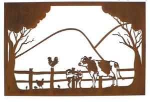 Paravents d'extérieur en métal Art Déco durables, séparateurs de pièce personnalisables, panneaux de haute qualité en acier au carbone - Product Image 4