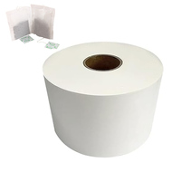 Witte hittebestendige theezakjes filterpapierrol