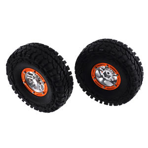 1.9 אינץ 'גבוהה סיווג סגסוגת מתכת גלגל rims רכזת ו צמיגים להגדיר עבור צירית rith trx4 1/10 rc rc דגם חלקי מכונית - Product Image 3