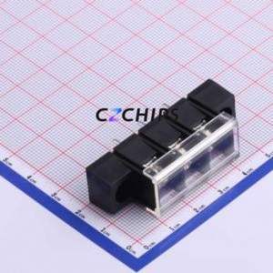 KF58SM-10.0-3P Barrier Terminal Block Through hole Component (THT),P=10mm Connector With Cover Plate 10mm 1x3P Straight Pin - Product Image 1