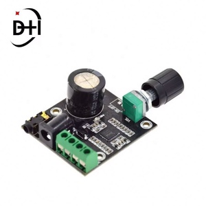 2X15W PAM8610 บอร์ดขยายเสียงดิจิตอลแบบสองช่องสัญญาณคลาส D บอร์ดขยายเสียงโมดูลพร้อมดีเลย์ 12V - Product Image 2