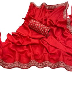 Sarees fête porter mariage soie indien Banarasi soie Sari Sarees bas prix vêtement - Product Image 2