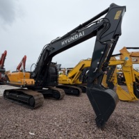 Excavator Bekas Hyundai 220LC-95 22 Ton, Excavator Crawler 20 Ton Bekas dengan Pompa dan Motor Termasuk