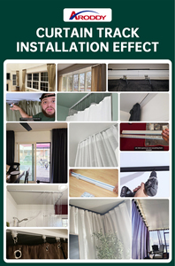 ARODDY 2.5-4.5m <strong>Curtains</strong> Rail and Rods Auto Automatic <strong>Motor</strong> Homekit <strong>Electric</strong> Mated <strong>Curtain</strong> System <strong>Curtain</strong> Rail - Product Image 6