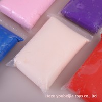 100g d'argile colorée ultra-légère de style macaron, 12 couleurs, 4-6 ans, fournitures d'artisanat pour enfants unisexes, emballage refermable en vrac