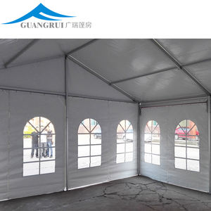 Роскошная наружная большая алюминиевая церемония Свадебная палатка белый стиль церковная палатка - Product Image 5