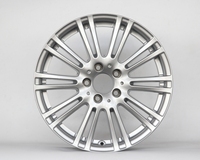 Roues de voiture de tourisme Premium 17 pouces avec roue en alliage d'argent 5x112 ET48 pour Mercedes Benz classe E W212 moyeu de jante à peinture complète 66.6