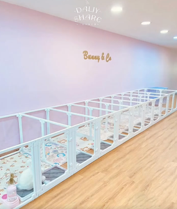 Enclos de jeu pour animaux de compagnie d'intérieur, cage, entièrement transparente, en acrylique, motif solide, accessoire en plastique, système à puce unique pour petits oiseaux - Product Image 2