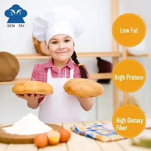 Protein cao Carb thấp chất béo thấp đường không biến đổi gen nướng hàng hóa bánh mì bột