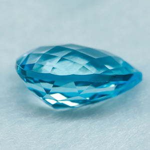 พลอยบลูโทแพซธรรมชาติขนาดใหญ่ 22.3 กะรัต <span class=keywords><strong>ราคา</strong></span>ขายส่ง - Product Image 2