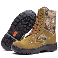 Zennison chaussures ignifuges Anti-smash Anti-crevaison bottes de protection entraînement physique feu de forêt bottes de sauvetage d'urgence