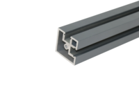 Support en verre trempé de 10 à 18mm avec système de profilé en aluminium à montage postal pour pièces d'escalier Vente en gros