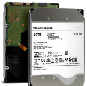 Grosir kualitas tinggi asli hijau Internal 3.5 inci SATA SATA 20T Hard Disk Drive HDD untuk bagian Server