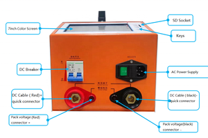 Équipement de test intégré de capacité de batterie 110V 40A, doté de fonctions de surveillance de la tension en temps réel et de la résistance interne - Product Image 3