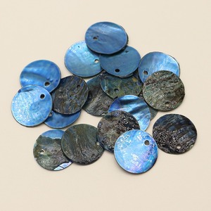 Perle a disco in madreperla coltivata, tinte, di colore misto, sostenibili, da 15 mm, per fai da te, cucito, gioielli e artigianato - Product Image 4