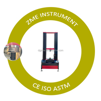 Venta caliente 20KN máquina de prueba de tracción probador de resistencia a la tracción de goma ASTM D412 equipo de máquina de prueba Universal