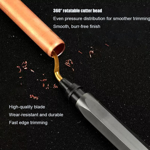 Outil de débavurage et de finition HD-1/2 – Lame haute performance pour chanfreinage de trous intérieurs et finition de tuyaux en cuivre - Product Image 3