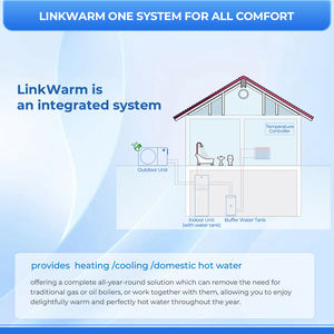 Meilleur <span class=keywords><strong>prix</strong></span> High Cop New Energy Domestic Domestic 200l Sizing 16kw EVI Inverter Complete Hybrid All in One Heat Pump System à vendre - Product Image 5