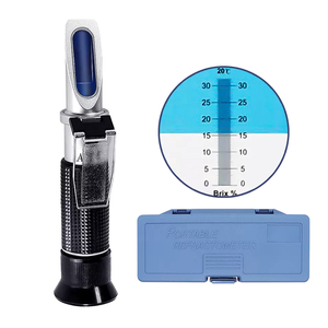 Refratômetro <span class=keywords><strong>Digital</strong></span> <span class=keywords><strong>Brix</strong></span> 0-32% com ATC, Testador Portátil de Teor de Açúcar para Cervejaria Artesanal, Agricultura e Indústria Alimentícia - Product Image 1